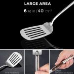 Small Yosukata Utensils Wok Set (17-inch Spatula & Ladle & Turner Stainless Steel)